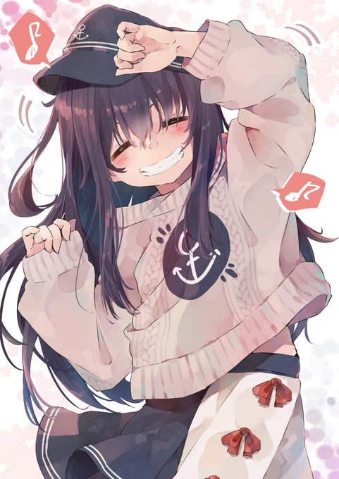 年越しでうきうきの暁ちゃんをご覧ください 