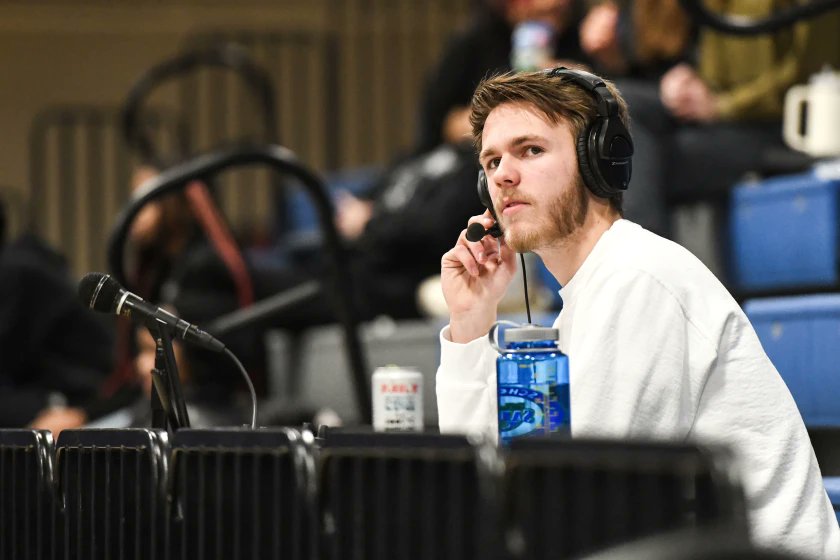 micahfriez's tweet photo. Jacob Stanoch is passionate about radio and wants to turn that devotion into a full-time profession. But truth be told, he's been doing play-by-play long before his first official gig arrived on Thursday. (📸: @madelynhaasken)

📻: https://t.co/KJ0q6anGZt https://t.co/Mxf2bXUksa