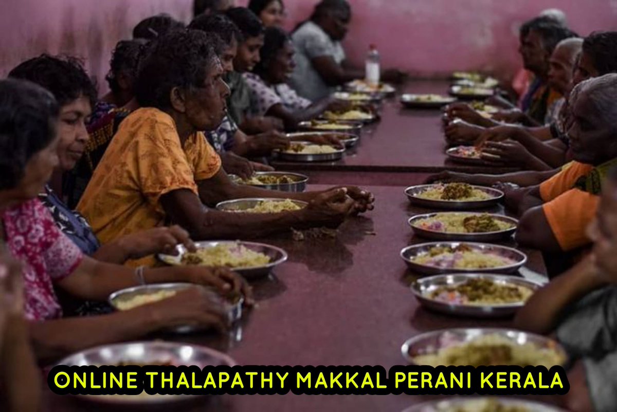 TeamOtmp's tweet photo. Online Thalapathy Makkal Perani - OTMP #Kerala Thiruvalla District Team Providing free foods to ages Peoples daily #TeamOtmp 👍

@actorvijay @BussyAnand @HariSivakumar01 @GuRuThalaiva @TVMIoffl @TeamOtmp #Varisu 

#தளபதி #TVMI #ThalapathyVijay 
#Thalapathy @Jagadishbliss https://t.co/1DGnddAtaO