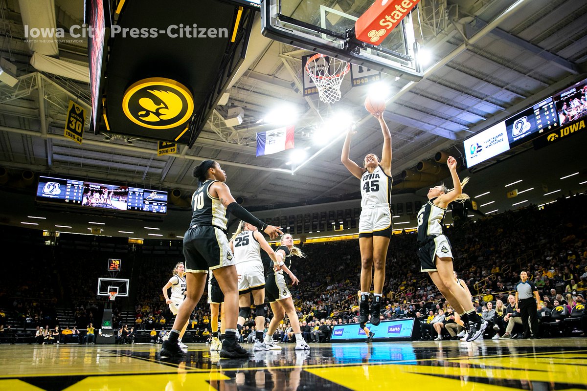 Joseph Cress on Twitter "No. 10 Iowa Hawkeyes women's basketball beat