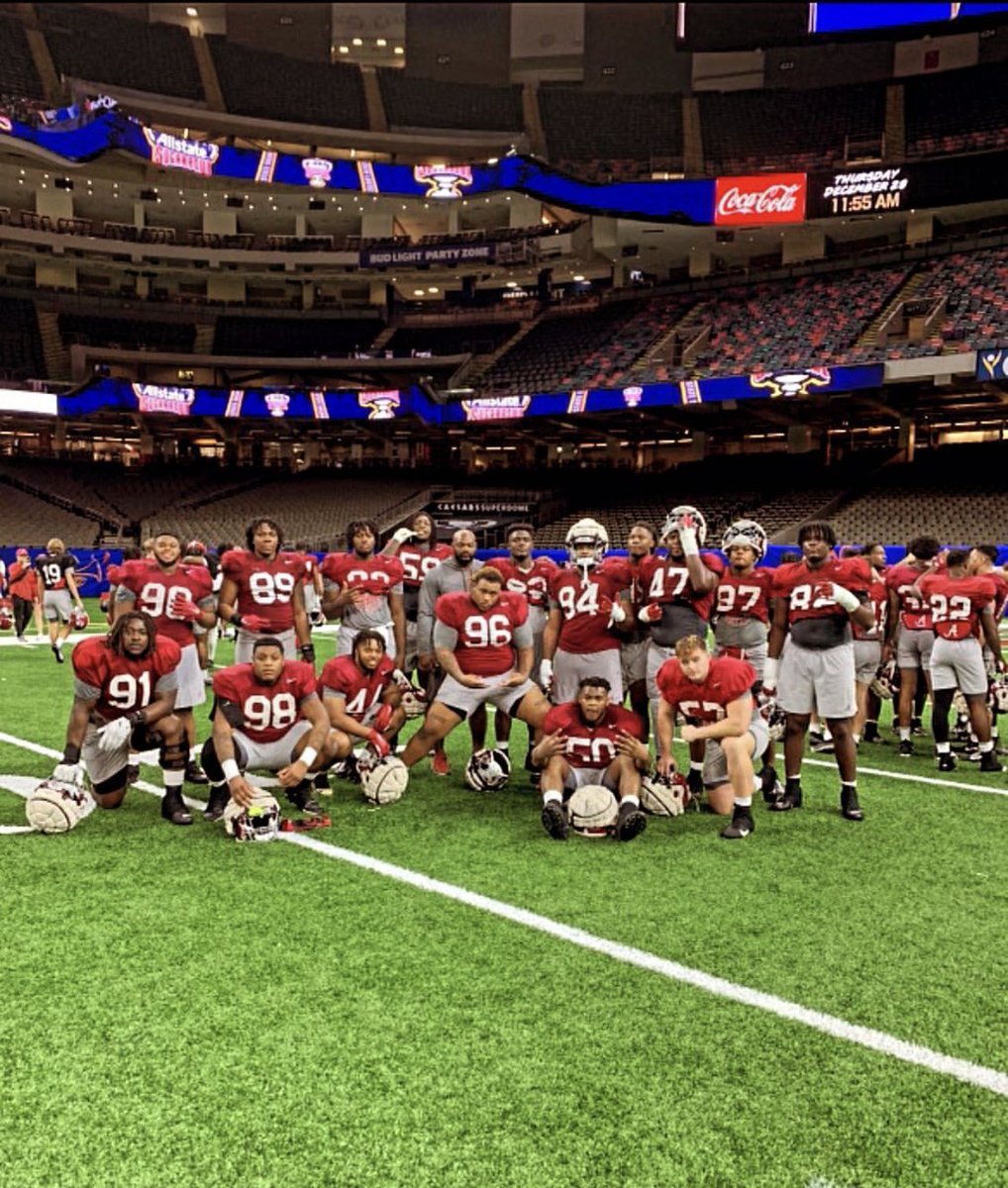 Big On BIG 💪🏿 #RollTide