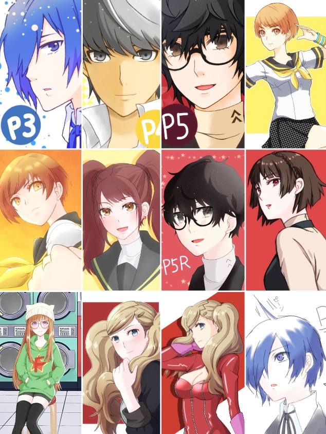 今年はペルソナのイラストをたくさん描きました(塗っただけのものもあります) デジタルイラストを始めたらペルソナは描いてみたいと思ってたので😊 描いてて楽しかったです☆ミ