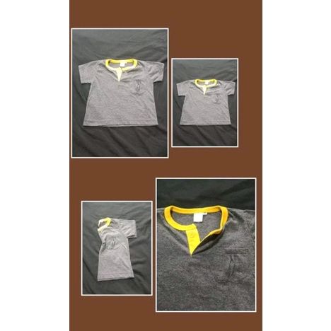 Cmae08's tweet photo. I'm selling PRE-LOVED baby shirt, gray with yellow... for ₱50. Get it on Shopee now! https://t.co/Bow9pV3cBB #ShopeePH https://t.co/qwBZHJ6DPj