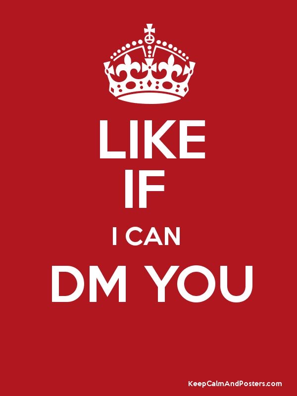 Kind of shy upon dming new people... So I guess here.