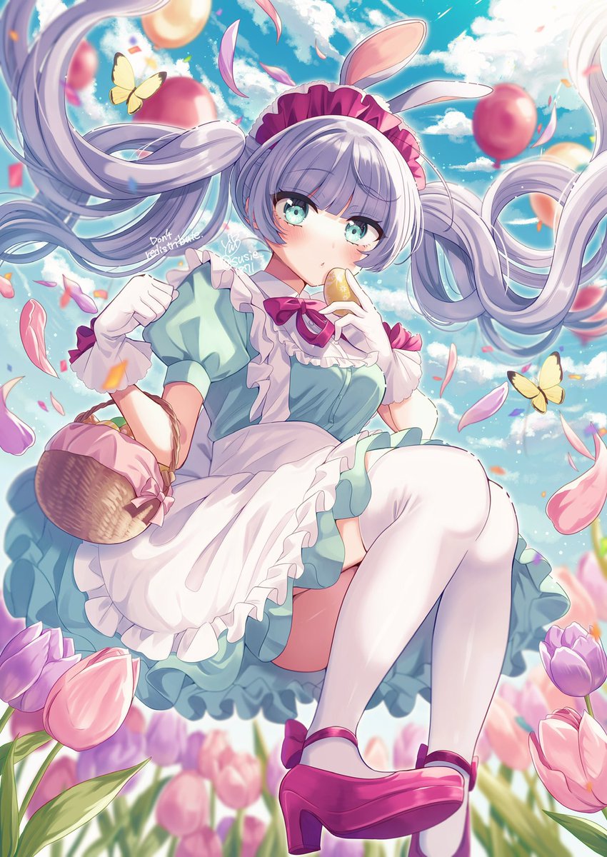 メイドとミク率高え
#今年も残りわずかなのでお気に入りの4枚を貼る