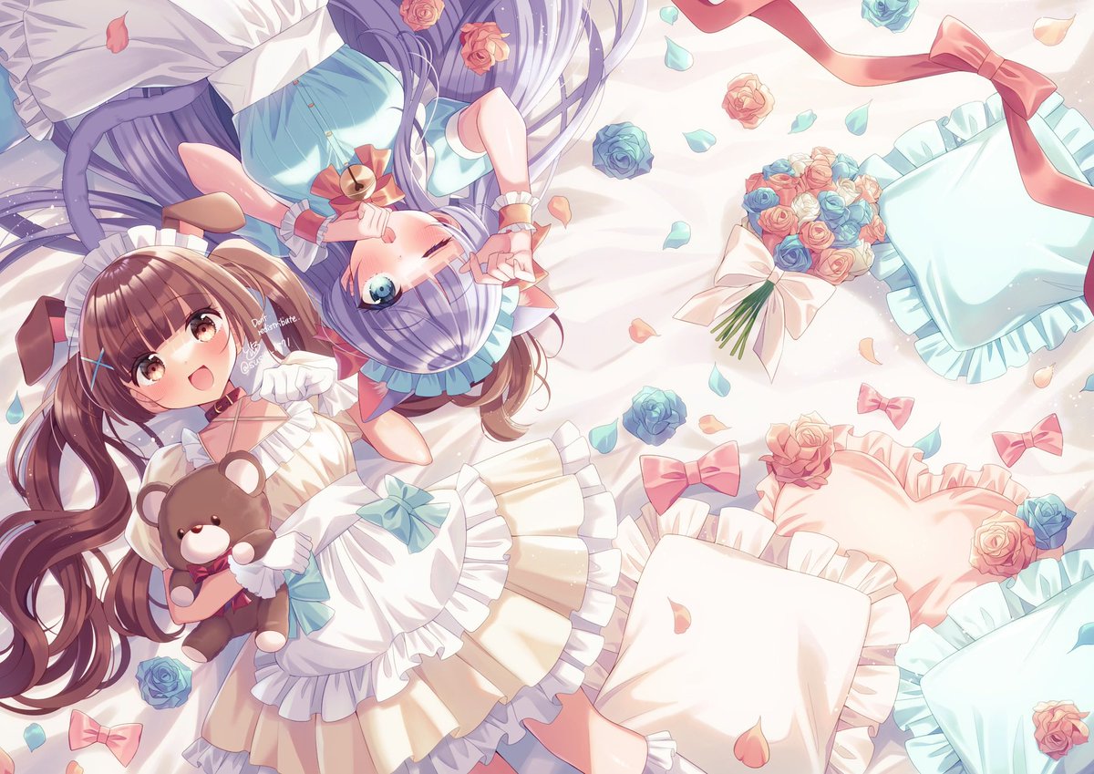 メイドとミク率高え
#今年も残りわずかなのでお気に入りの4枚を貼る