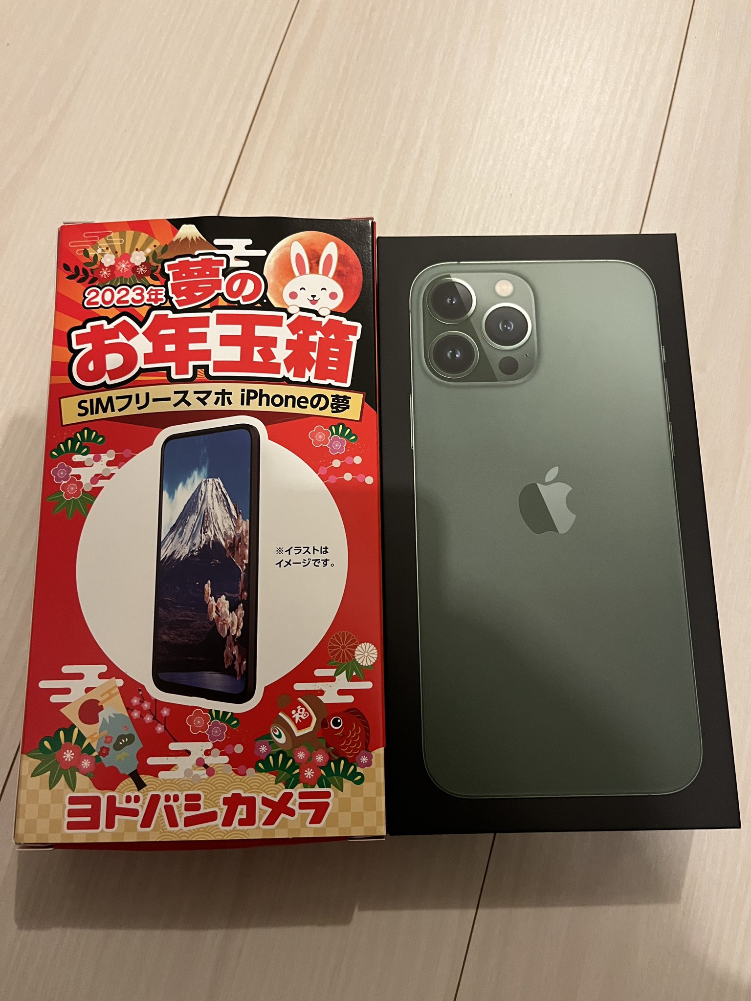 ヨドバシカメラ夢のお年玉箱 SIMフリーiPhoneの夢 iPhone12Pro ヨドバシカメラ夢のお年玉箱 SIMフリーiPhoneの夢 iPhone12Pro
