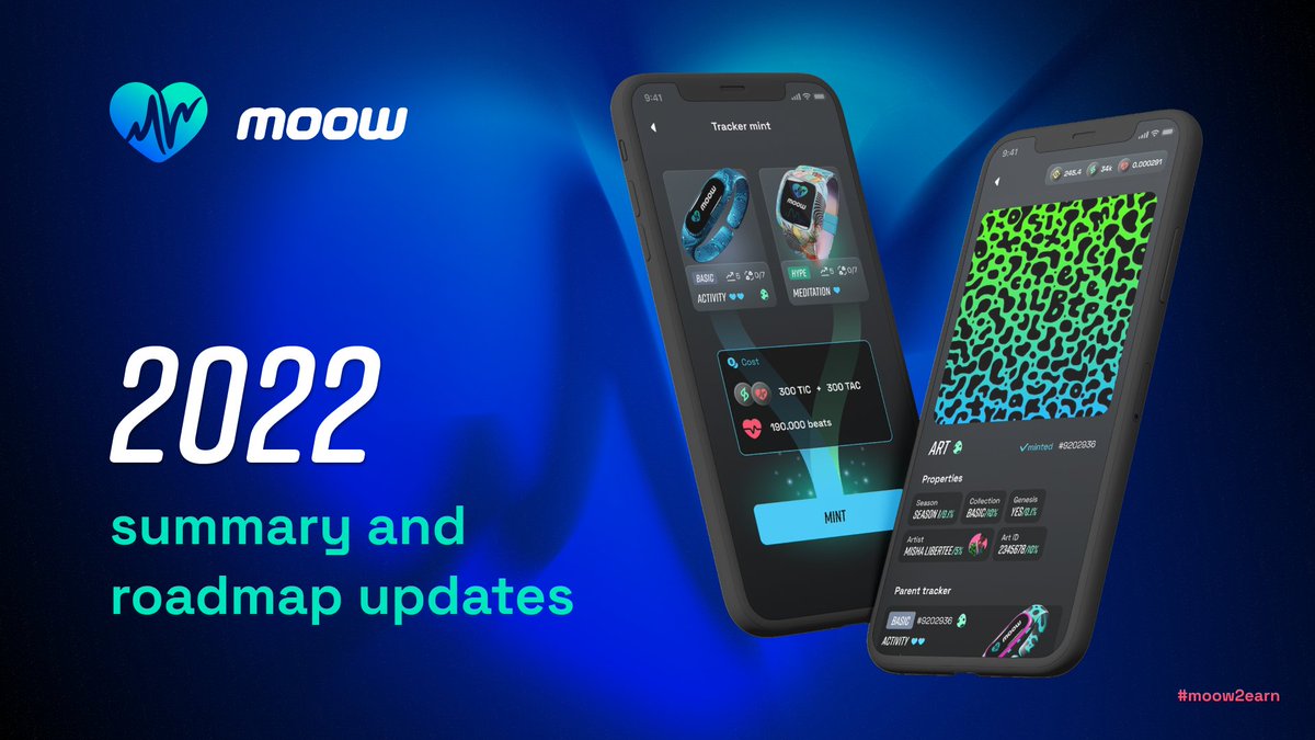 moow2earn's tweet image. ♥️ MOOWERS,

2022 is coming to an end! A great time to take stock!

We want to be as transparent as possible with our community. 

That is why we've prepared a Medium article about current stage, failed and upcoming plans:
medium.com/@moow2earn/moo…

#moow2earn