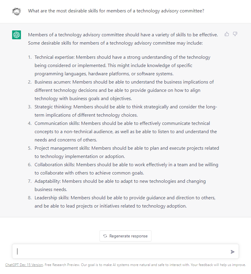 BabyGGuy on Twitter "ZCG is a technology advisory committee with five