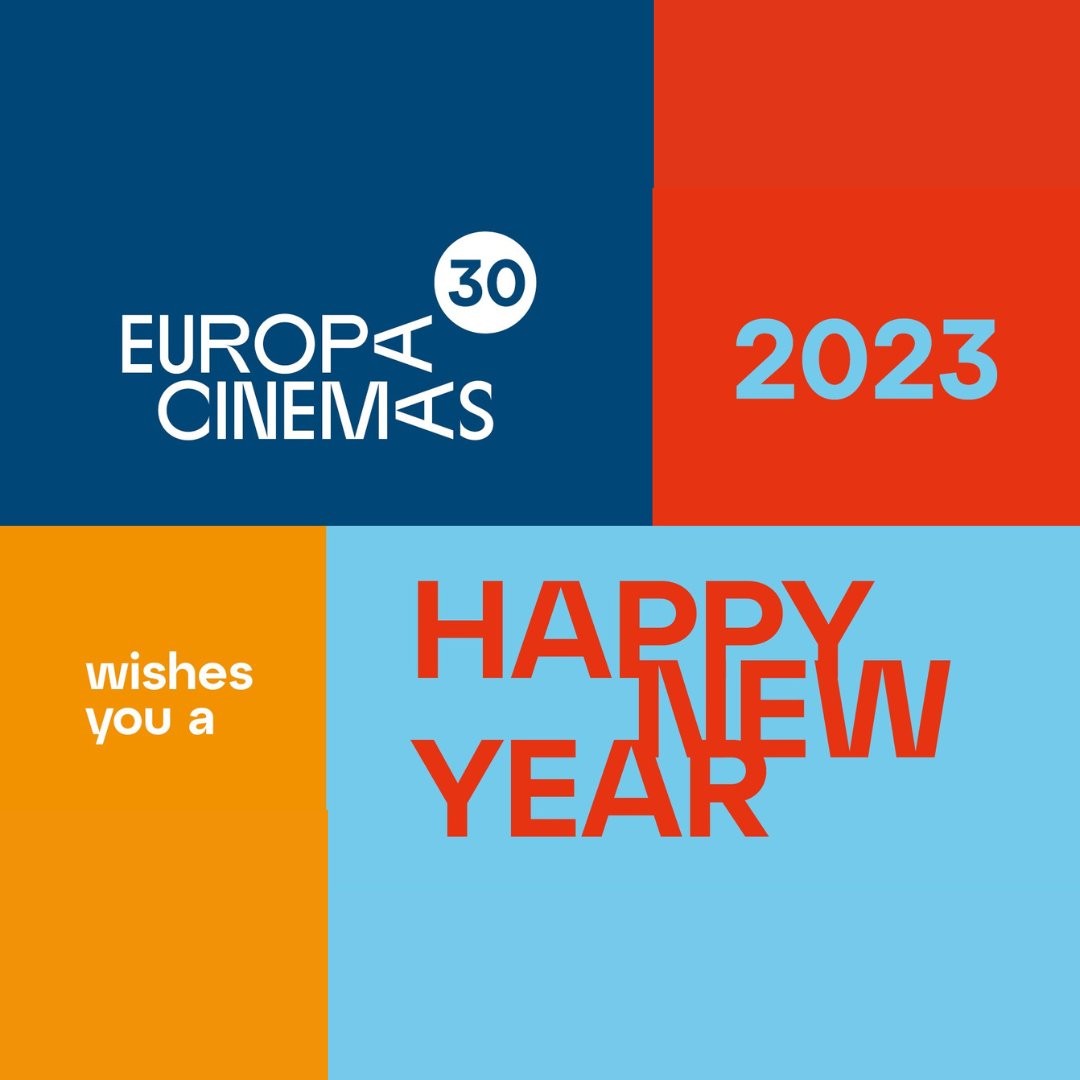 EuropaCinemas's tweet photo. Happy New Year 2023!🎉
The Europa Cinemas team wishes you all the best! After 30 years of existence, we are looking forward to the years to come, with all the innovative projects and inspiring European films!
#EuropaCinemas #europeannetwork #arthousecinemas #HappyNewYear #NYE https://t.co/xE037ck1l2