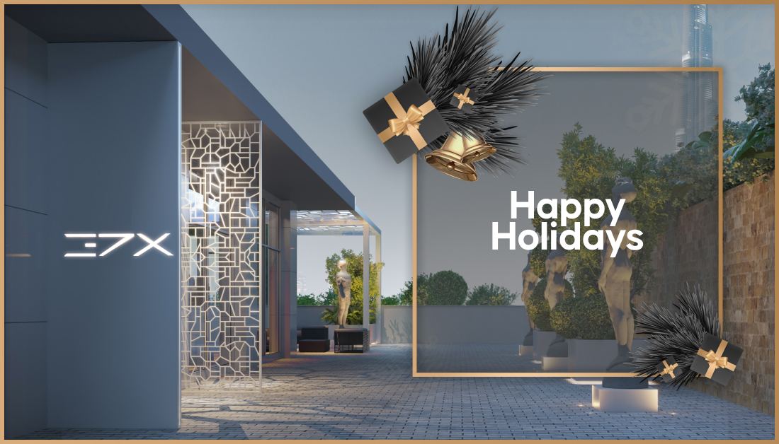 37xDubai's tweet photo. We wish our early supporters and art aficionados a happy holiday season and a superb start into #2023!
We cannot wait to update you on our progress, and look forward to engaging together on all initiatives related to #37x ๐ซ https://t.co/JX79cHRmAY