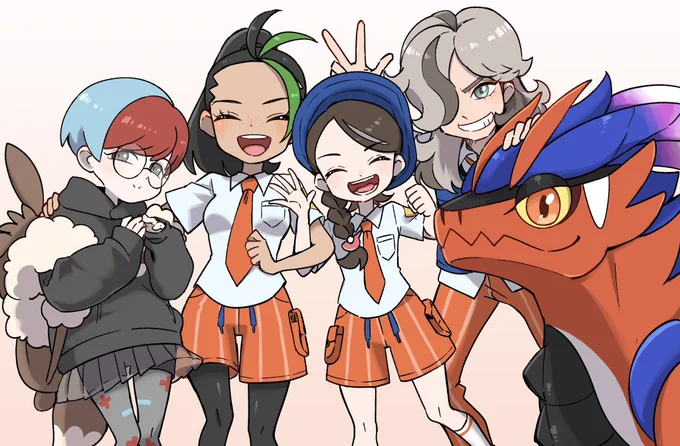 パルデアの仲間たち!#ポケモンSV 
