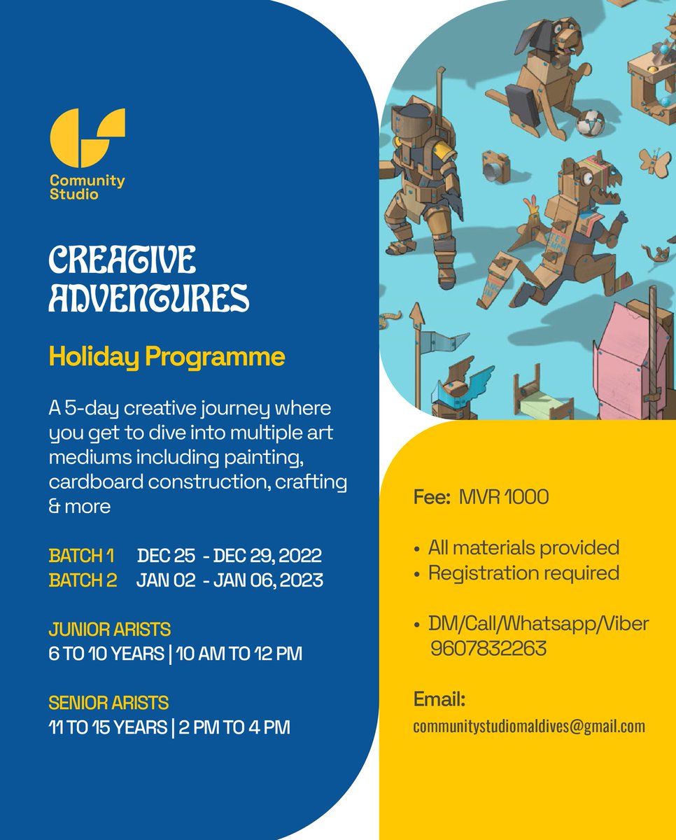 Community Studio Maldives tweet media