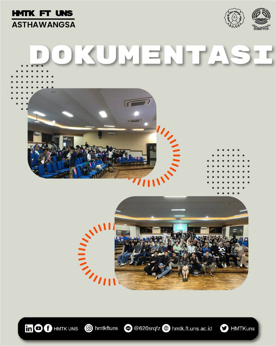 HMTKuns's tweet photo. [PRESS RELEASE]

Telah dilaksanakan Rapat Pleno Akhir pada Jum'at, 23 Desember 2022 s.d. Sabtu, 24 Desember 2022 di Ruang Seminar Utama Gedung 2 Fakultas Teknik FT UNS https://t.co/uMSg5GnurH
