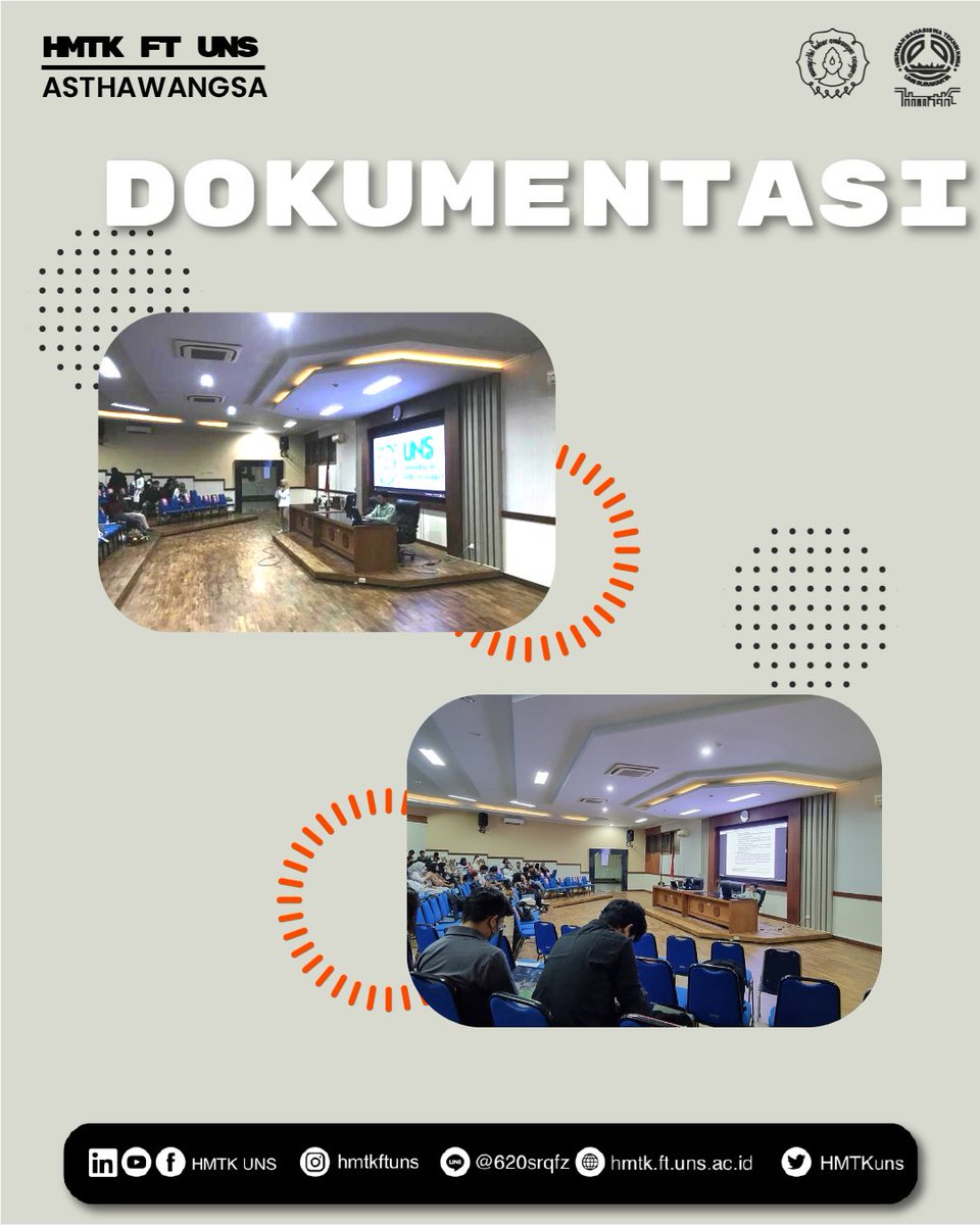 HMTKuns's tweet photo. [PRESS RELEASE]

Telah dilaksanakan Rapat Pleno Akhir pada Jum'at, 23 Desember 2022 s.d. Sabtu, 24 Desember 2022 di Ruang Seminar Utama Gedung 2 Fakultas Teknik FT UNS https://t.co/uMSg5GnurH