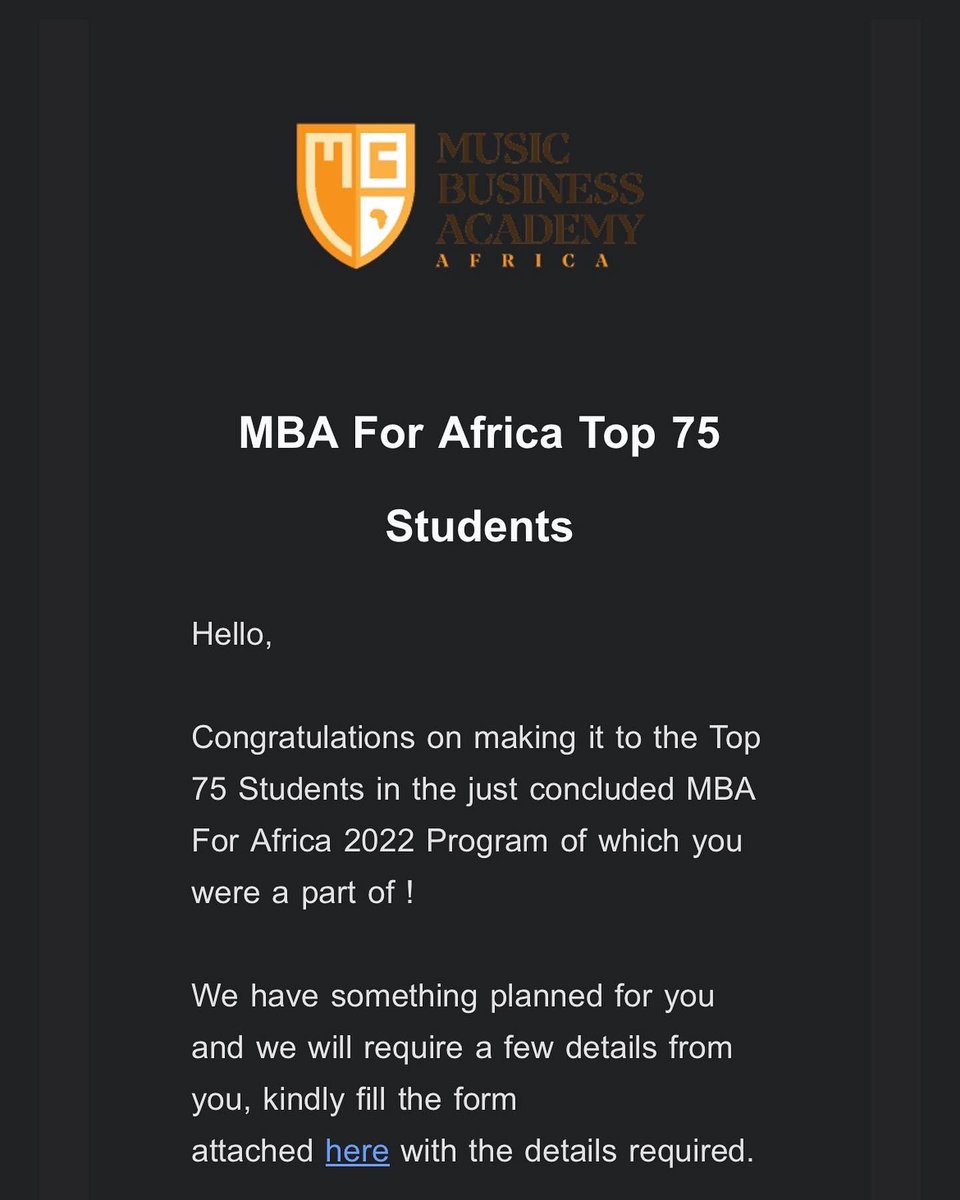 djpaulng's tweet photo. Now, let’s show the industry the army she just got.
#learnfrommba22 #mbaforafrica22 #claymusicgroup https://t.co/vAJy6n6qHr