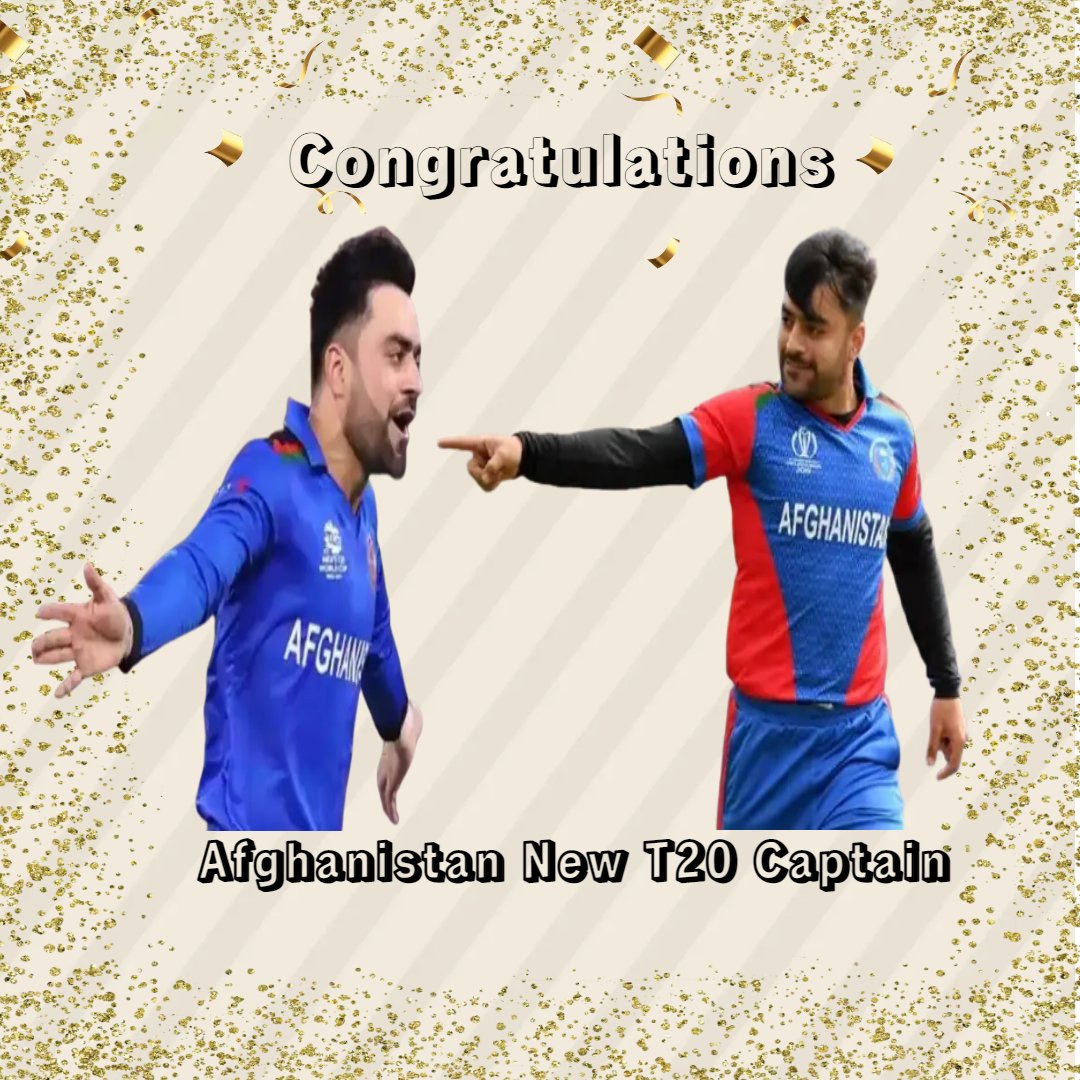 matchtimings's tweet photo. #RashidKhan appointed #Afghanistan #T20 #captain... https://t.co/l4okzS1y4D
