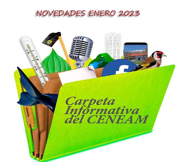 oapngob's tweet photo. ‼👉 ¡Ya está aquí la Carpeta Informativa del mes de enero de 2023!
En #CarpetaInformativa del #CENEAM puedes consultar las últimas novedades en #educaciónambiental 
https://t.co/xHSuyD2DrD https://t.co/oun3nPViby