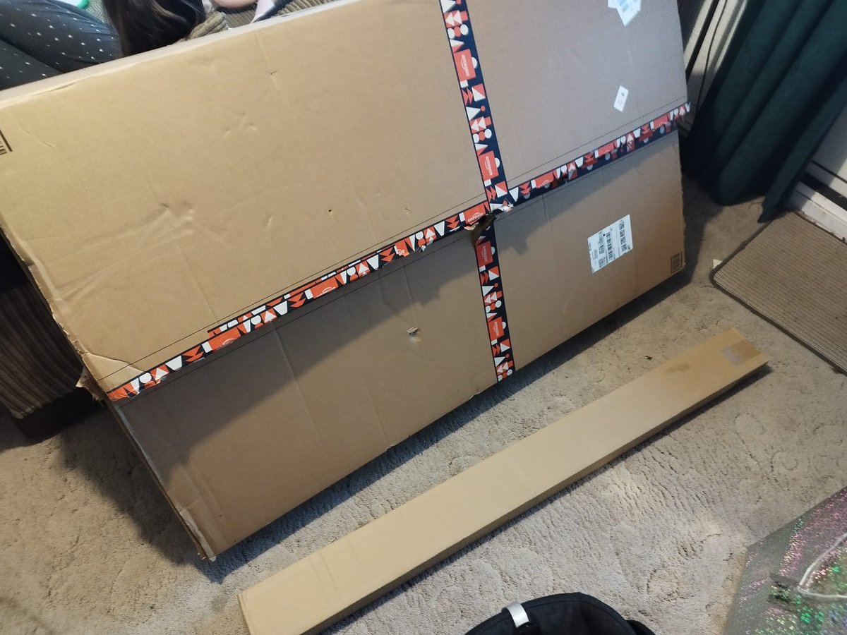 We just received this from <a href="/AmazonUK/">Amazon.co.uk</a> - below is the box with the item in. Above is the box they delivered it in... Why?!?!