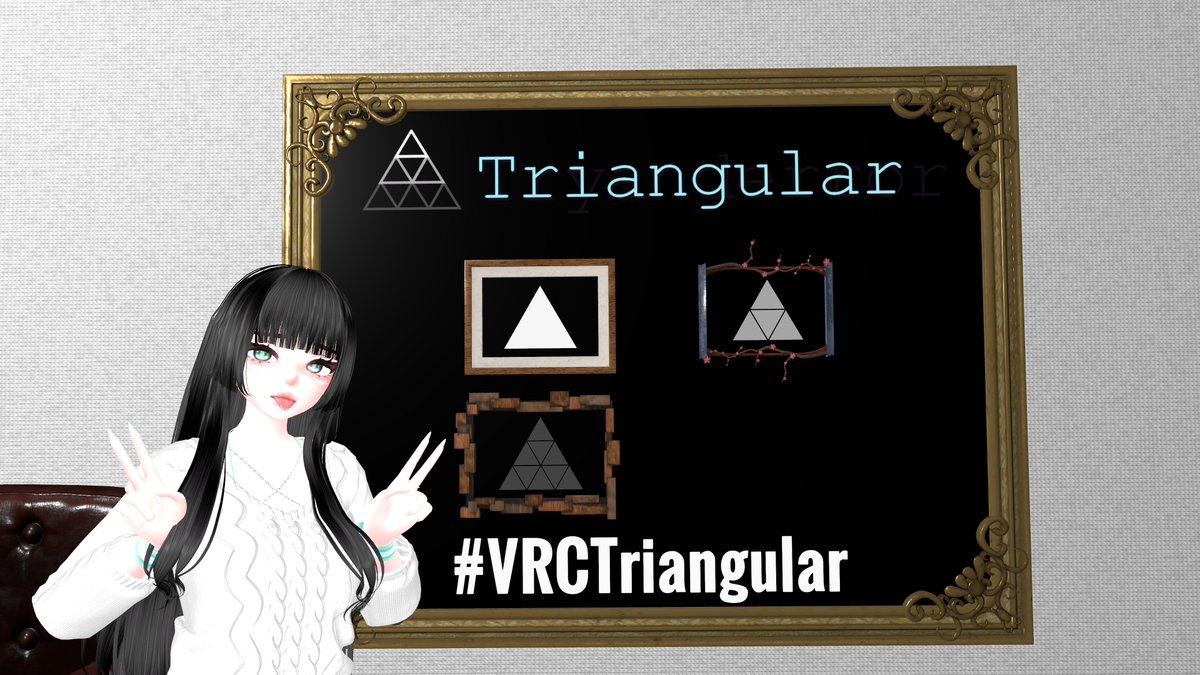 Mint_Kor's tweet photo. Triangular game end >< 
#VRCTriangular #Vrchat https://t.co/nFPuw5sV7V