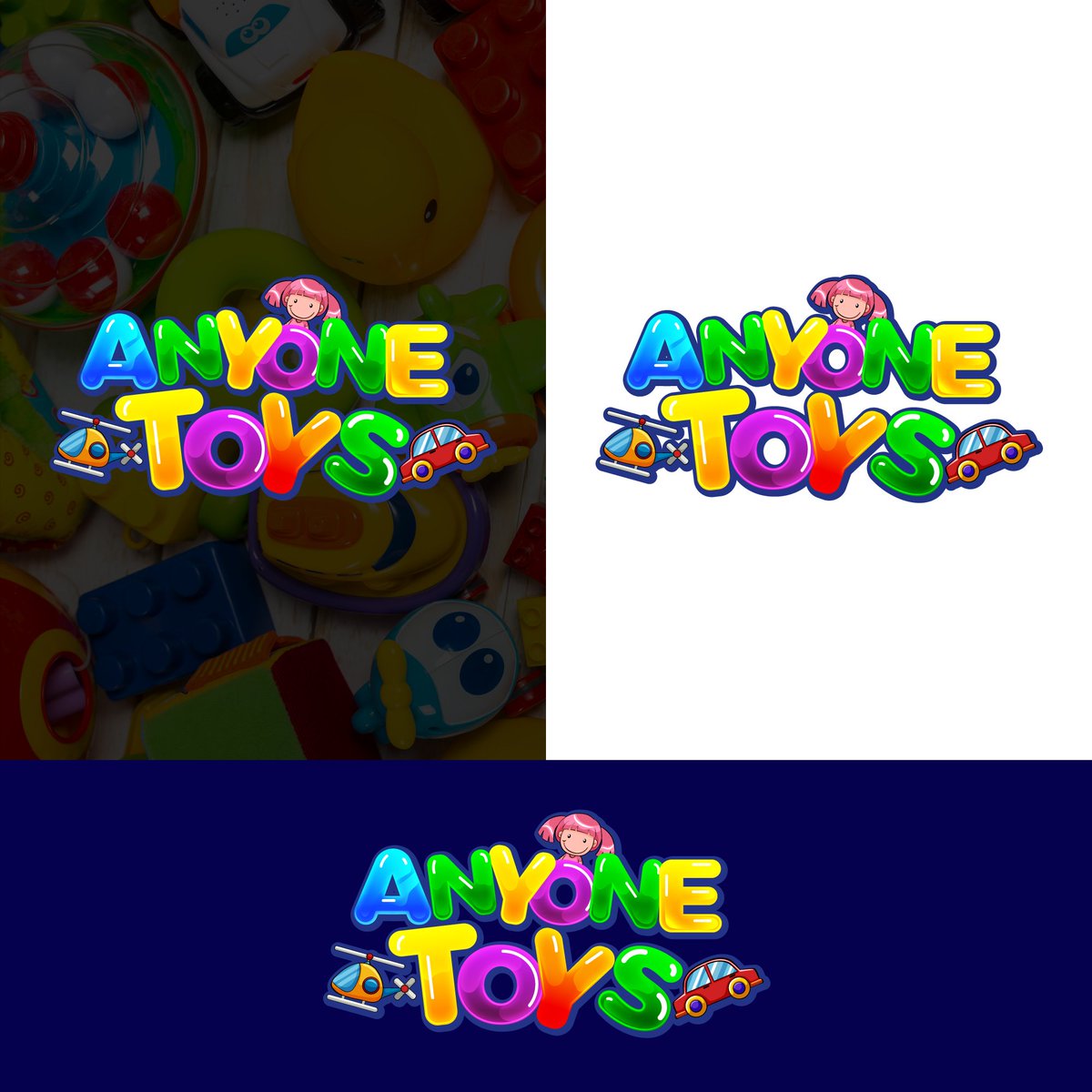 _BilalSohail's tweet photo. - Logo Design 🎨
Brand Name: Anyone Toys
3 Logo Concepts
Software Used : Adobe Ai & Photoshop
#UkClient #logodesign https://t.co/kiI9m0rdF0