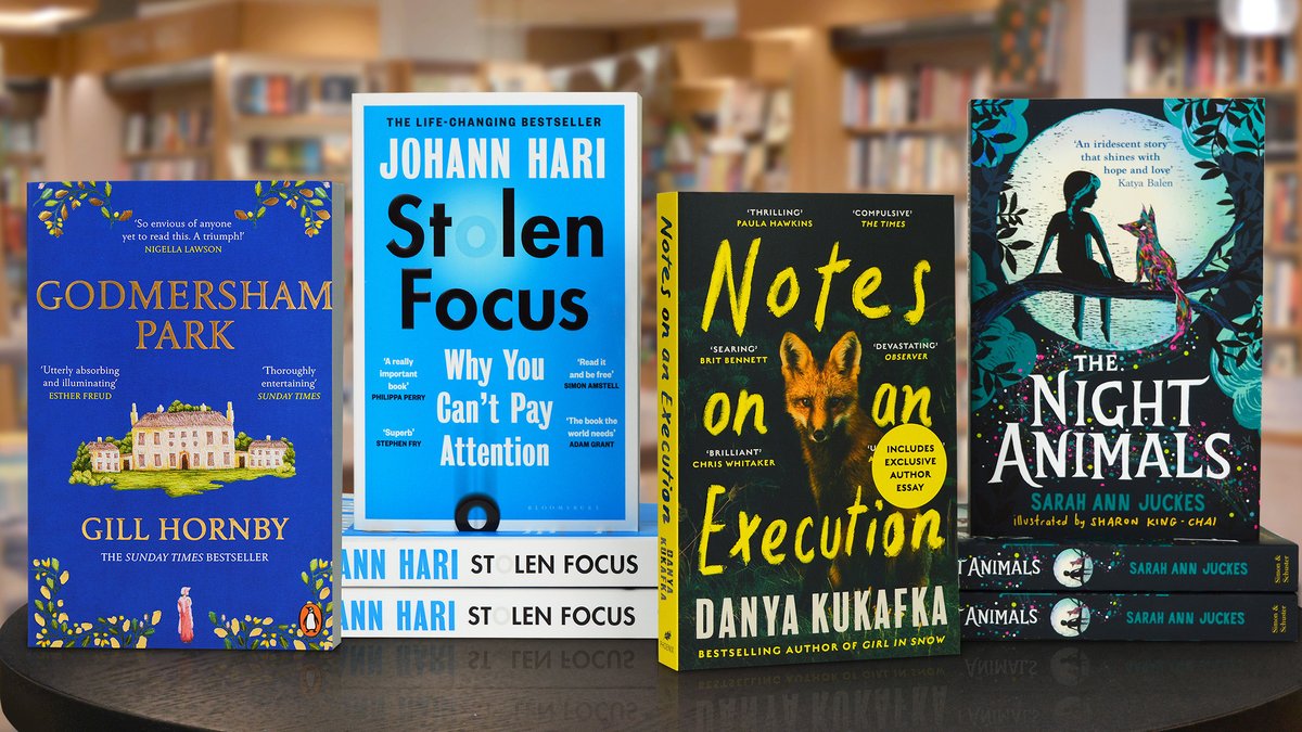 Our January Books of the Month: an elegant and atmospheric novel set in Austen’s world an enlightening study on our shortening attention span, a searing and intelligent thriller and a moving, courageous tale for children, find them all here: bit.ly/3Ww07UY #WBOTM