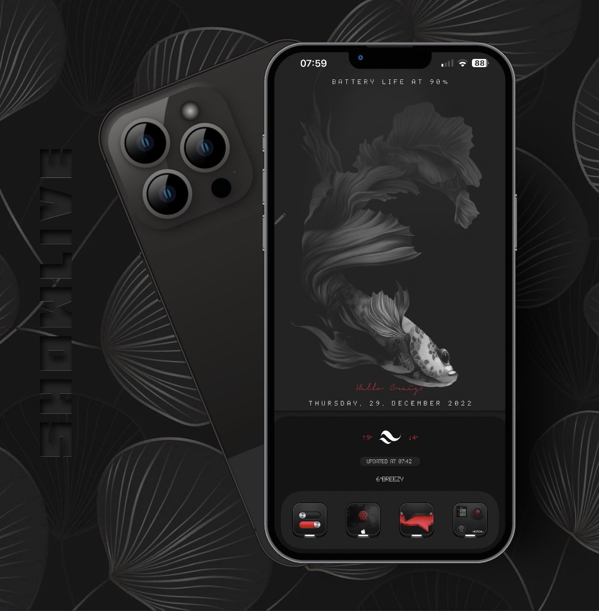 UtdAll's tweet image. #ShowLive @SeanKly 🤩

Icons &amp;amp; Overay @att57
Wall @Maria2Ps 
Template #ScreenshotApp ( coming soon )😉

Preset @jennysblessed 🔥

#ShowTeam♥️