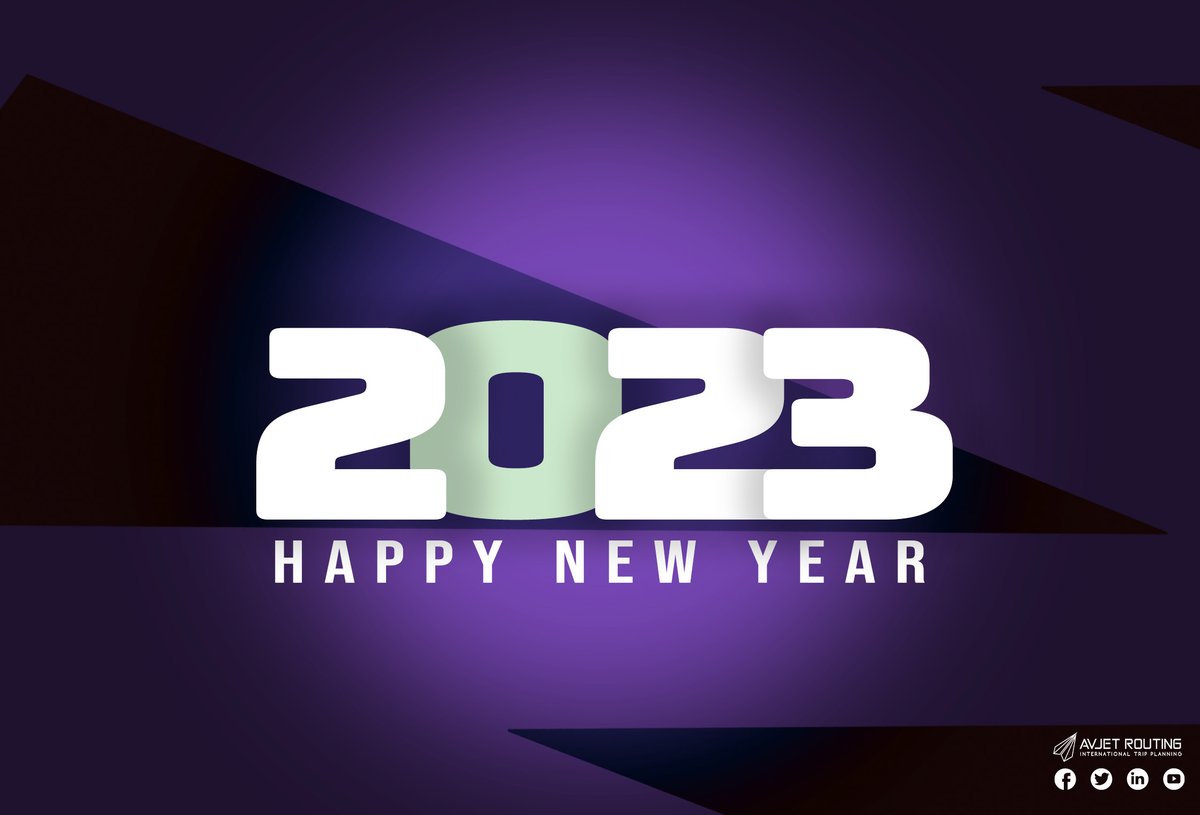 Avjet_Routing's tweet image. HAPPY NEW YEAR