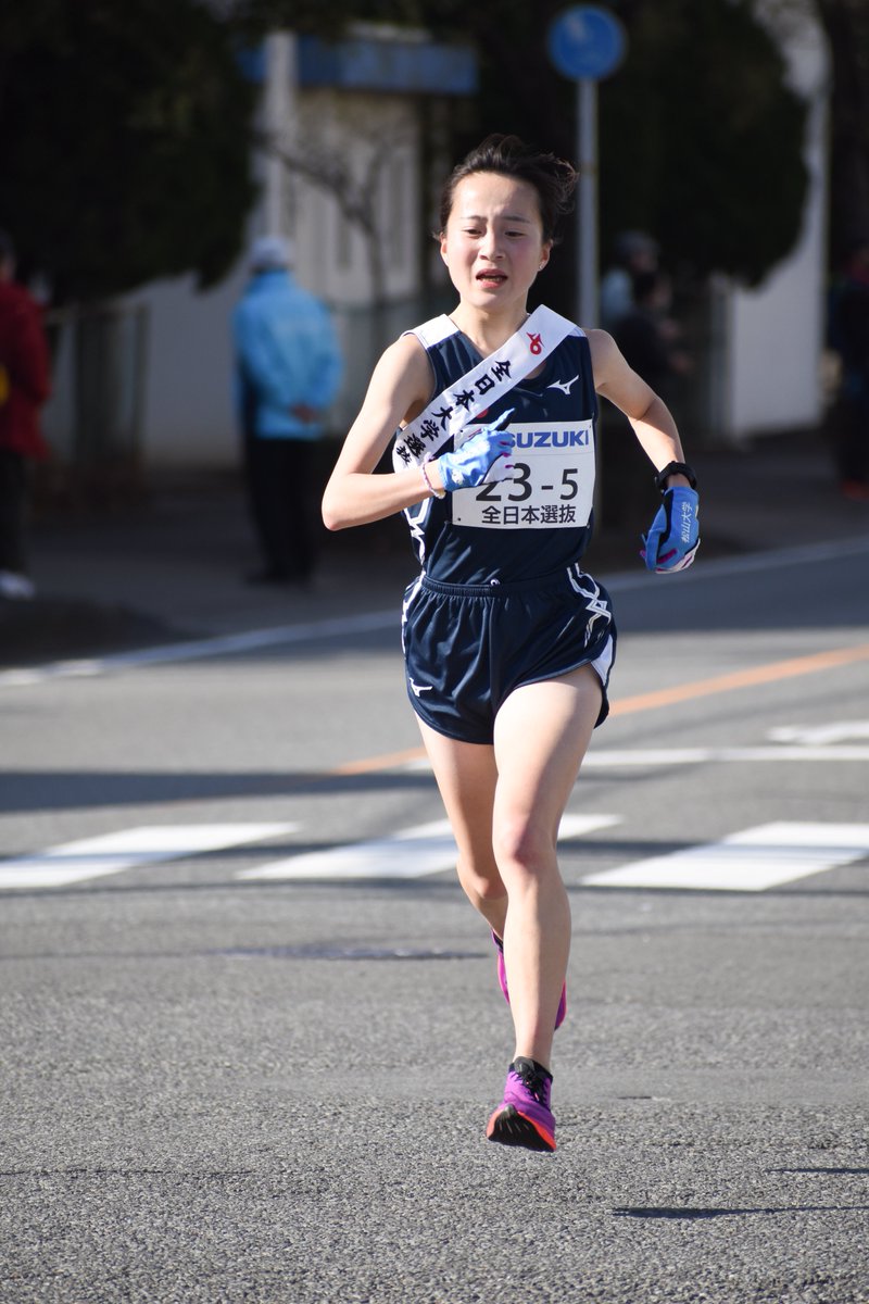 white01_yksn's tweet photo. 今大会、いちばん見たかった選手のひとり。
タスキをかけて走る優衣ちゃんを見れて、本当に嬉しかったです。

松山大学を4年間背負ってくれて、ありがとう！！
@yui___018 https://t.co/4TlKJ7r9ge
