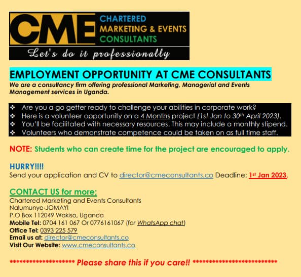 There's still time for someone to share/grab this opportunity. Please  share it. Thanks