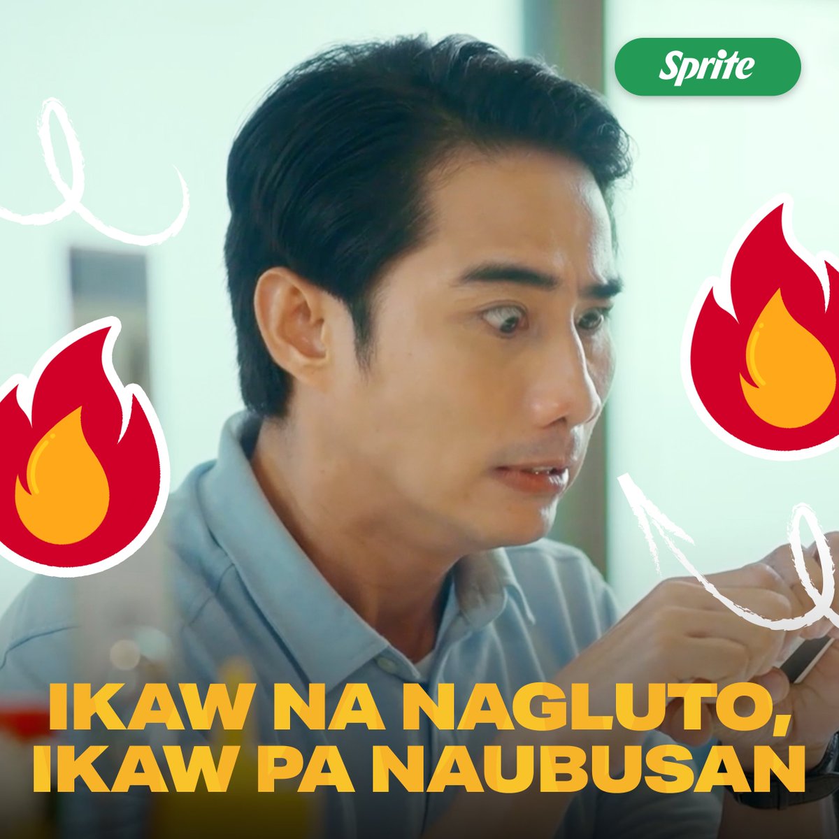 SpritePH's tweet image. Paskung-Pasko pero sinusubukan ang gutom at pasensya mo? No, no ‘yan! Kaya bago humarap sa mga bisita, mag-Sprite na muna para #CoolKaLang!