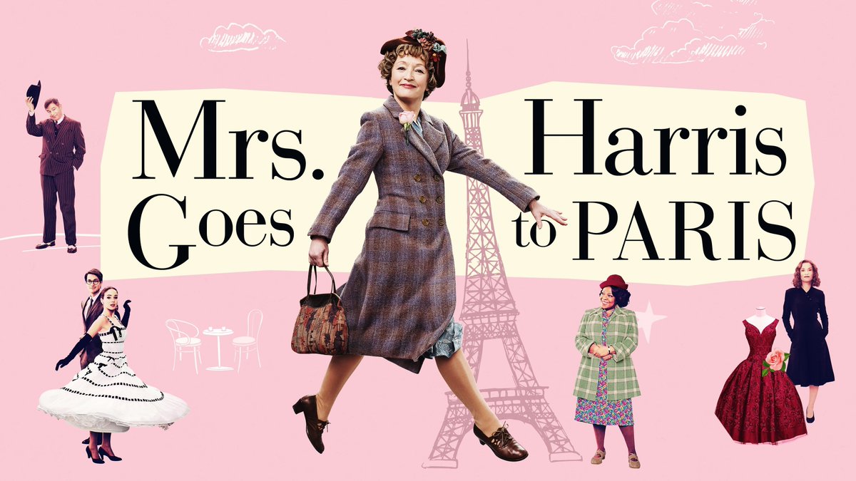 TONIGHT - A few tickets left for MRS HARRIS GOES TO PARIS (PG). This good old-fashioned story is charmingly told, led by a luminous Lesley Manville. Grab your tickets while you can - buff.ly/3XL1Bf1