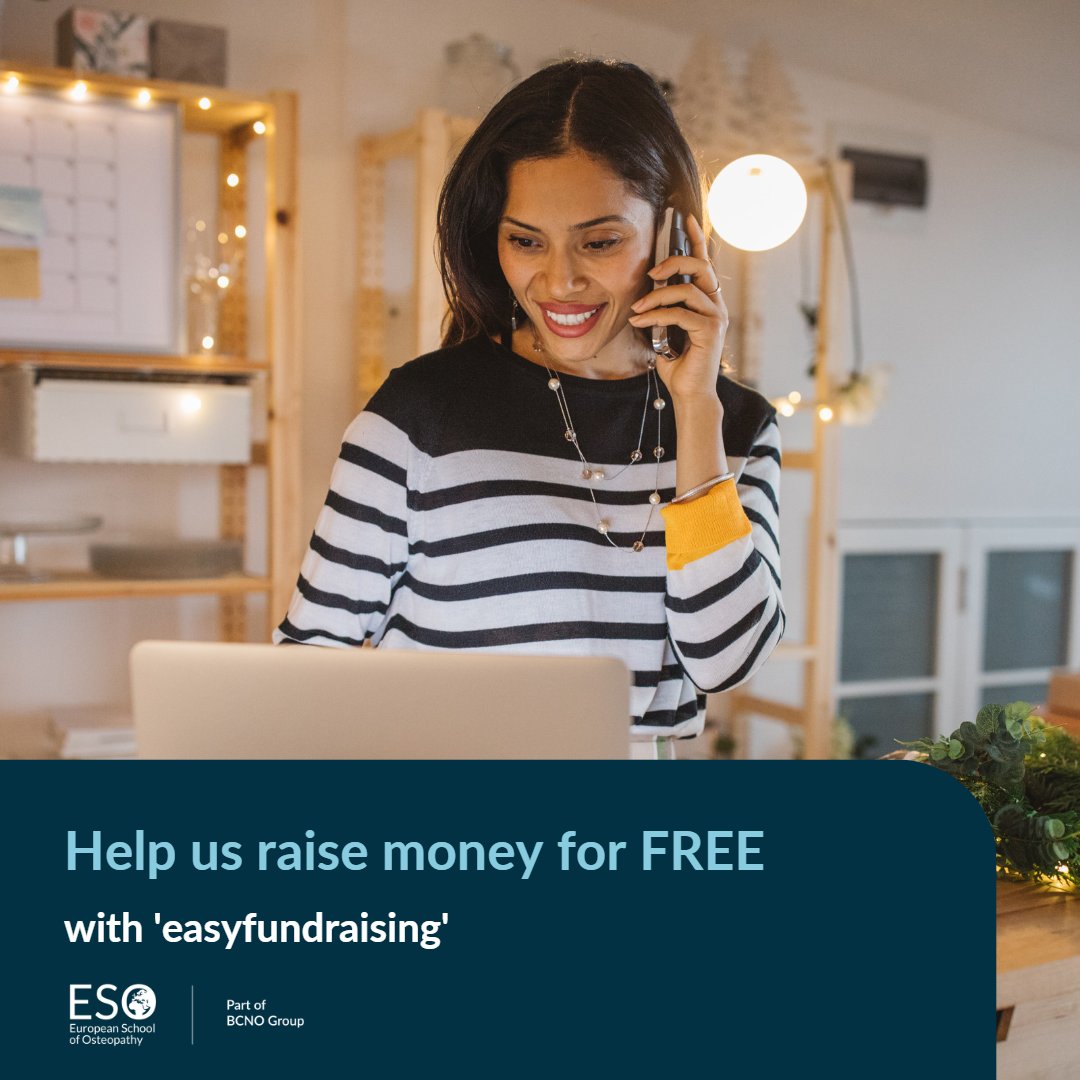 The BCNO Group uses 'easyfundraising' to help support our charitable aims.

If you are planning on doing some online sales shopping this year, please bare us in mind and sign up to our 'easyfundraising' - bit.ly/3BZCxbc

#osteopathy #registeredcharity #healthcare