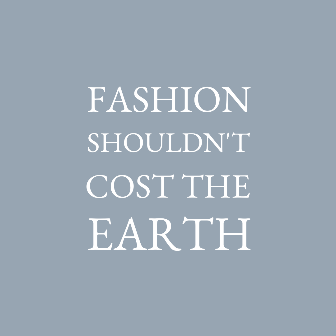 Here's a reminder that #fastfashion isn't cheap, and it's taking a toll on our planet. Fast fashion is trendy and affordable, but it creates negative impacts on people and our planet 🌏

#chooseslowfashion #sustainablefashion #ecofriendlyfashion