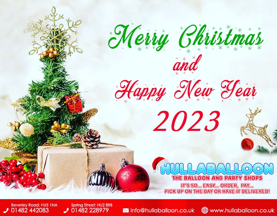 Wishing You and Your Family,  A Very Happy New Year!
#hullaballoon - a Local Family Company Always Happy to Help!