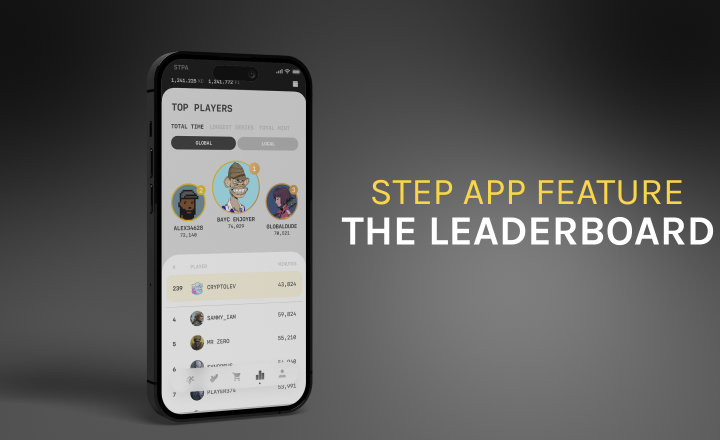 StepApp_'s tweet photo. ✨ Attention, Steppers!

Are you one of our TOP 100 #StepApp runners? 

We are excited to announce the launch of our new leaderboard feature. Now you will be able to directly compare your personal results with our most active users.

Learn more: https://t.co/f6bjxniXAJ https://t.co/plqBJhSt80