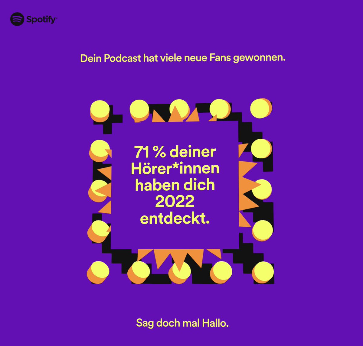 Markus Raunig (@markusraunig) on Twitter photo Mit der letzten <a href="/future_weekly/">Future Weekly Podcast</a> Episode des Jahres ist es Zeit für ein großes Dankeschön an unsere treuen Fans, inspirierenden Gäste & geniale Redaktion. 2022 war ein besonderes Jahr mit vielen neuen Hörern - bei Spotify gehören wir mittlerweile zu den Top 5% Podcasts weltweit. Mit der letzten <a href="/future_weekly/">Future Weekly Podcast</a> Episode des Jahres ist es Zeit für ein großes Dankeschön an unsere treuen Fans, inspirierenden Gäste & geniale Redaktion. 2022 war ein besonderes Jahr mit vielen neuen Hörern - bei Spotify gehören wir mittlerweile zu den Top 5% Podcasts weltweit.