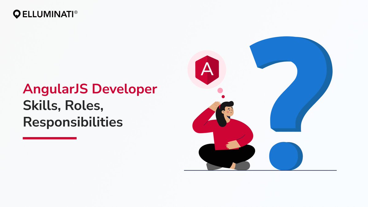 elluminatiIndia's tweet image. Look out for the skills, roles, and responsibilities of AngularJS developers. 
elluminatiinc.com/angular-js-dev…

#angularjsdeveloper #skills #elluminatiinc