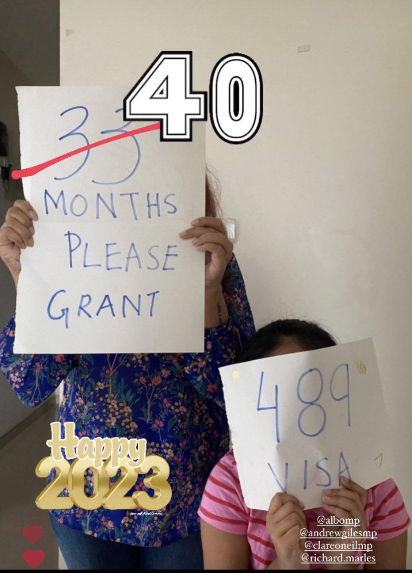 <a href="/AlboMP/">Anthony Albanese</a> 40 months of painful waiting #grant489visa