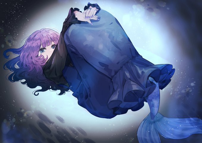 「mermaid underwater」 illustration images(Latest)