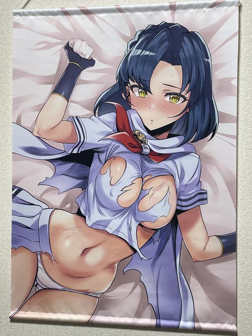 何を血迷ったのかタペストリも作ってみました。こんな感じのやつです 