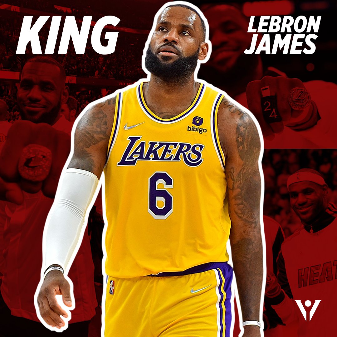 💍 4x NBA Şampiyonluğu
😎 4x NBA Finalleri MVP’si
🌟 4x Normal Sezon MVP’si
⭐ 18x NBA All-Star
🥉 2004 Atina
🥇 2008 Beijing
🥇 2012 Londra

LeBron James, 38 yaşında! 🎂