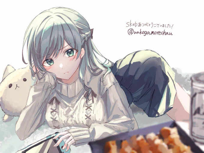 #SkebSkebにて八香須織戸音さん を描かせていただきました!ご依頼ありがとうございました!苗字がパチカスの当て字なのに気づいたとき盛大に草生え散らかしました 