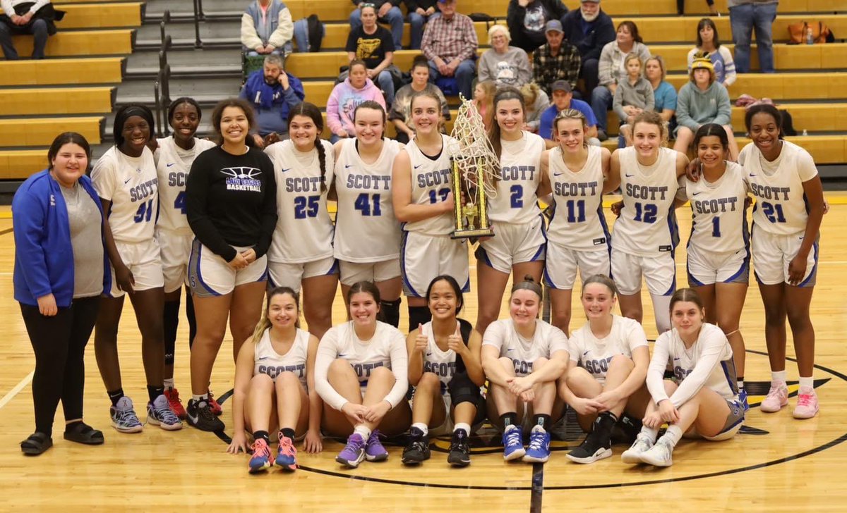 2022 Pam Browning Classic Champions - Scott High School! Proud of these young women!