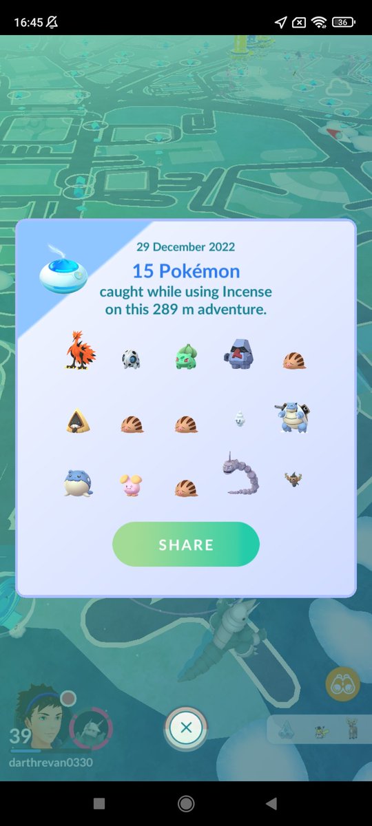 mystlc17's tweet photo. @MYSTIC7 Just got this Galarian Zapdos that is nearly 3000 CP today 🤯 I caught a Blastoise on the same daily incense too, definitely my craziest daily incense so far. https://t.co/R51Wf0jWU4