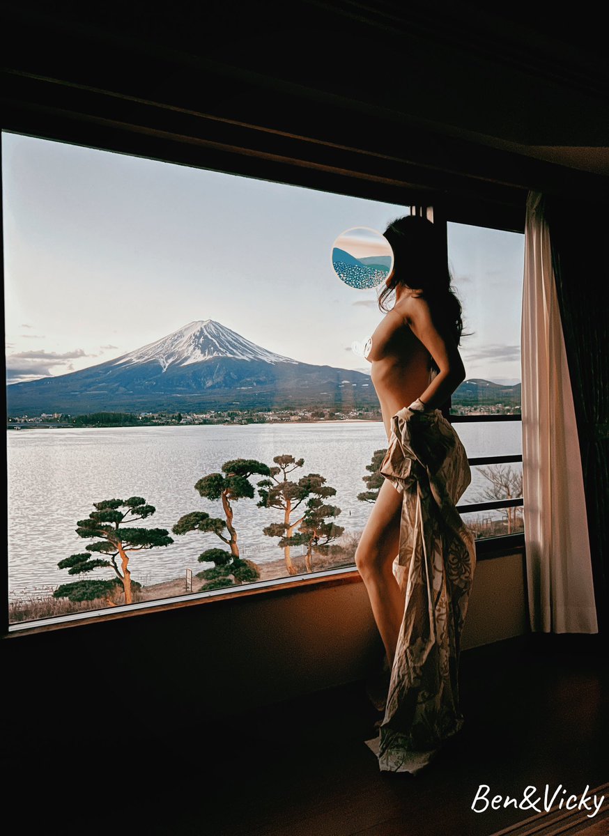 富士山第二彈，再換一家溫泉旅館看見更雄偉的富士山🗻，內心滿滿的感動🥰 https://t.co/HhH7rzx9xA