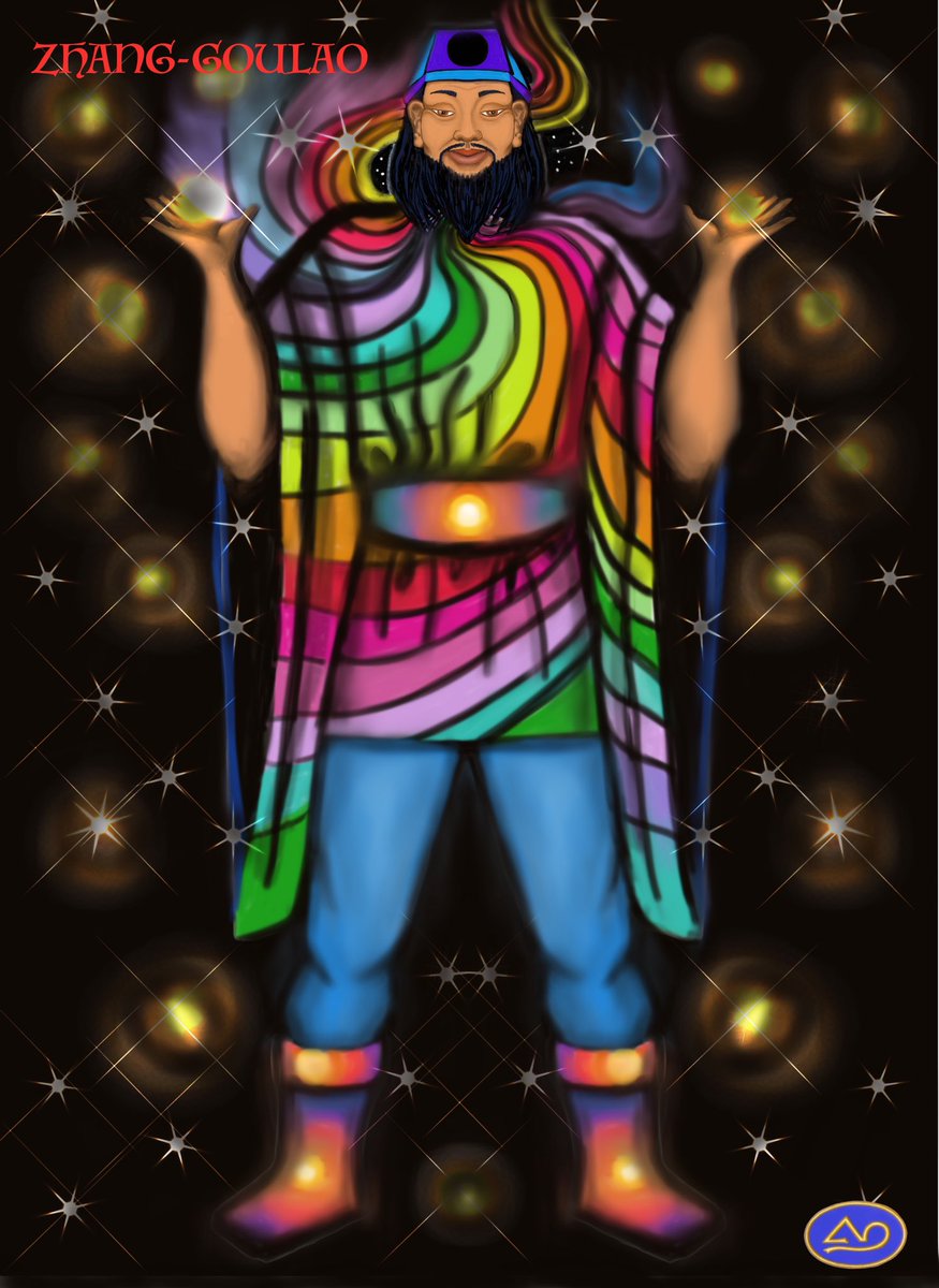 Elia42KA's tweet image. MITOLOGÍAS DEL MUNDO:
#DiosesChinos
ZHANG GOULAO; el Cuarto Inmortal, es quizás el más atrayente y mágico de Los Ocho Inmortales, ya que es el Que Domina las formas. Ya que como el Dios GOREG egipcio, nos enseña que la materia es pura ilusión.
@los7soles
