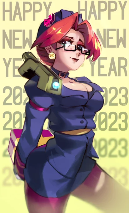 my drawing for the newgrounds advent calendar  
