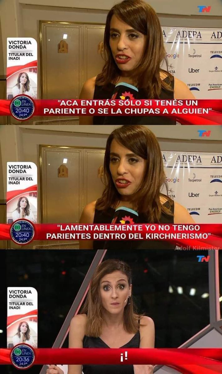 Si renunció Donda al INADI, es que encontró otro curro después de llenarse de guita afanando …