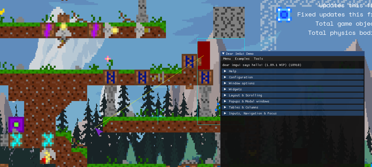 TexoTempora's tweet photo. About time I got DearImGui working in my game.

#gamedev #imgui #cplusplus #opengl https://t.co/NBlUJeCVJg
